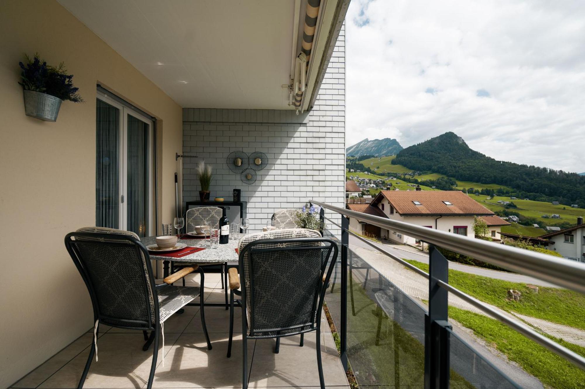 Panoramablick Amden