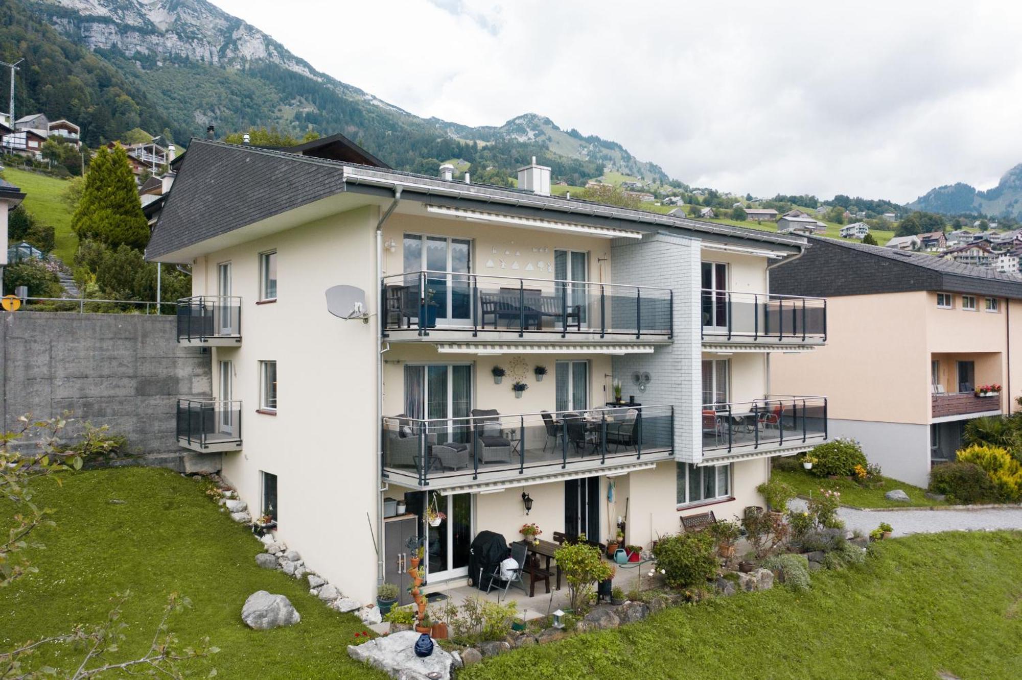 Panoramablick Amden